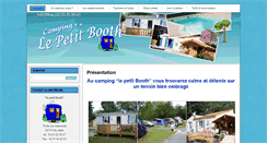 Desktop Screenshot of lepetitbooth.com